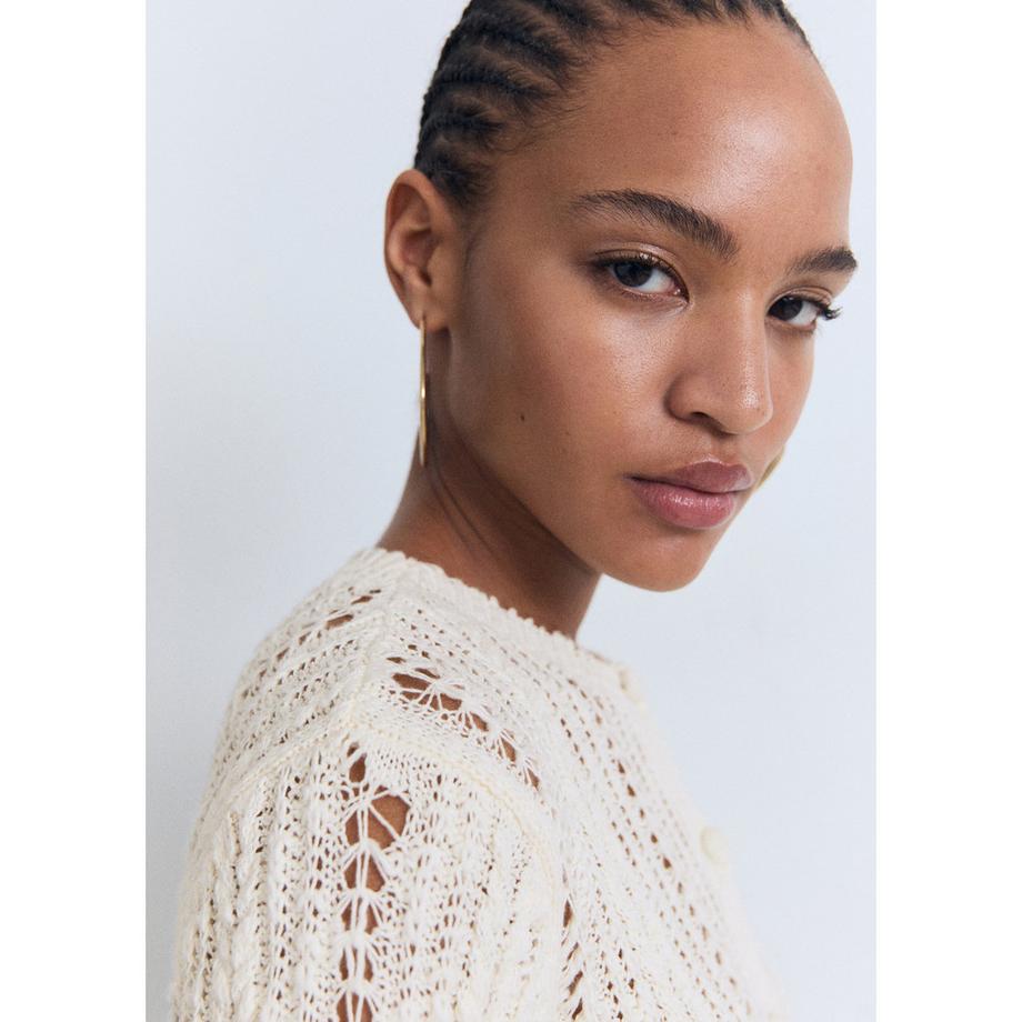 MANGO MIRA Cardigan Corto in Maglia  