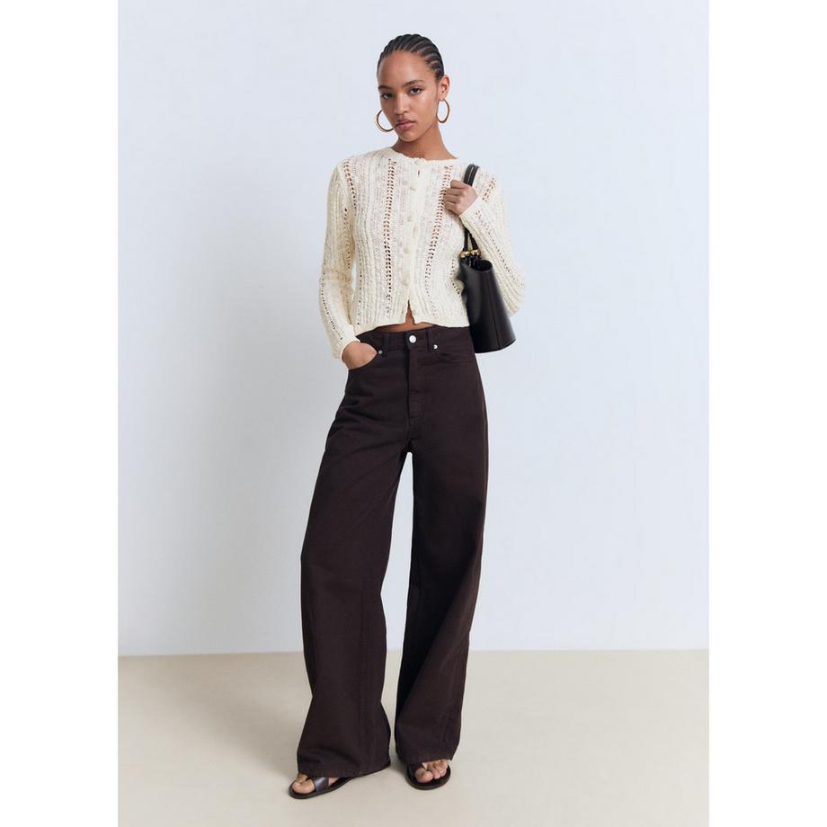 MANGO MIRA Cardigan Corto in Maglia  