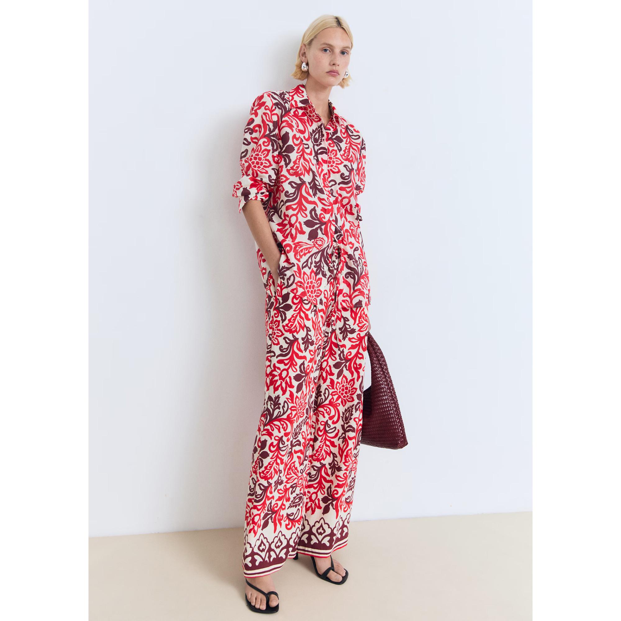 MANGO Julia Chemisier à motif floral  