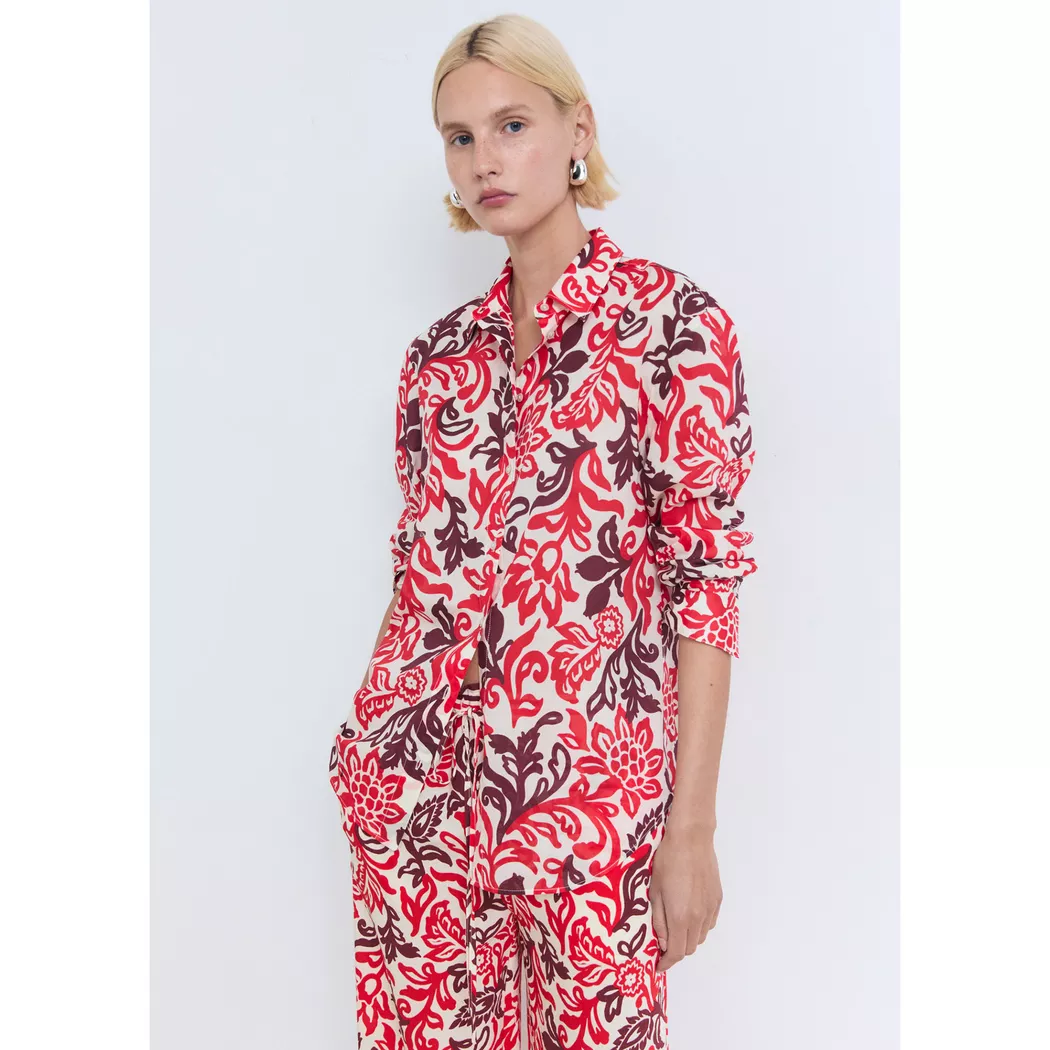 Mango - Hose, für Damen, Ecru, Größe L