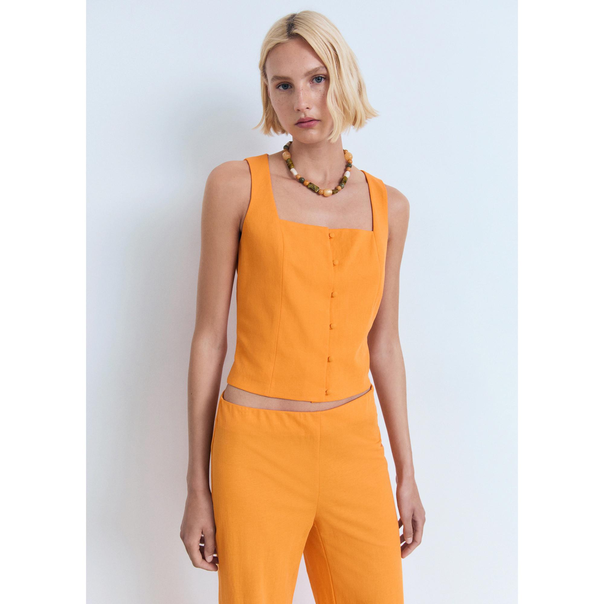 MANGO Evans Pantalon Coupe Droite  