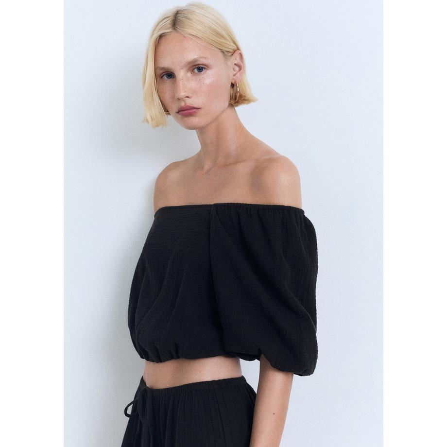 MANGO KIMOLOS Stufen Maxirock  