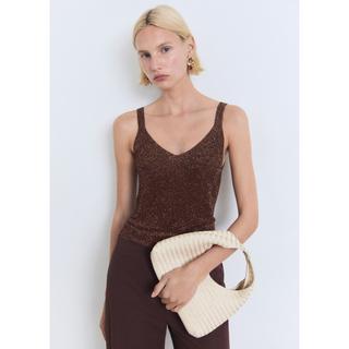 MANGO Kling Top Tricot Scintillant  