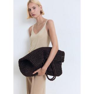 MANGO Kling Top Tricot Sans Manches Col V  