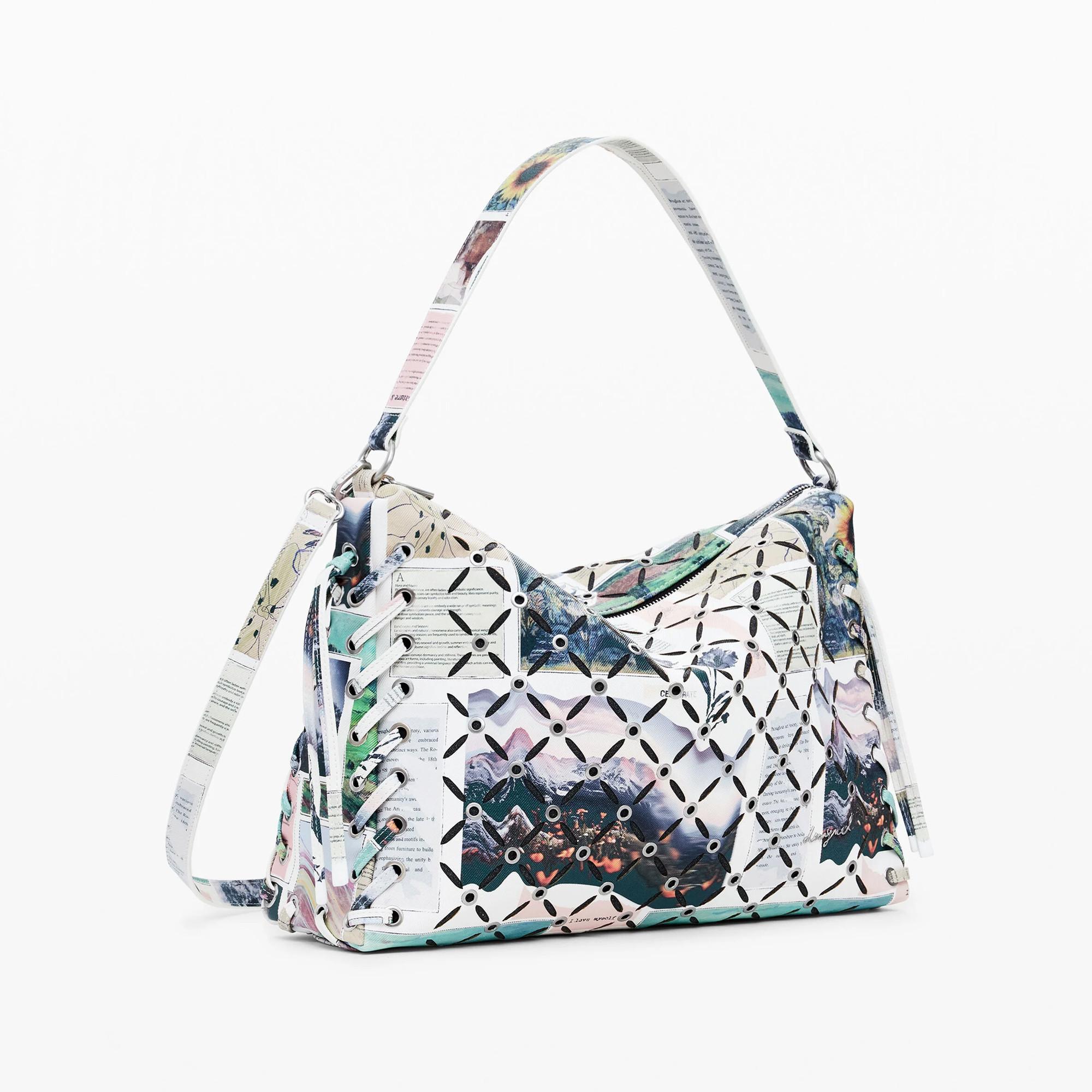 Desigual Borsa a Tracolla Stampata  