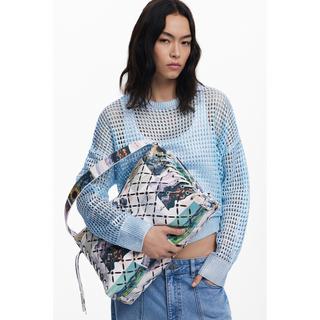 Desigual Borsa a Tracolla Stampata  