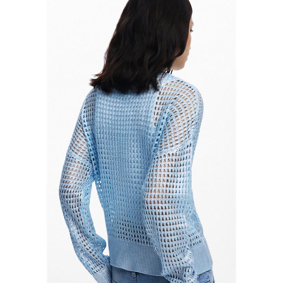 Desigual Lochstrick Pullover  