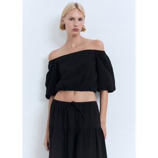 MANGO KIMOLOS Chemisier Épaules Dénudées  