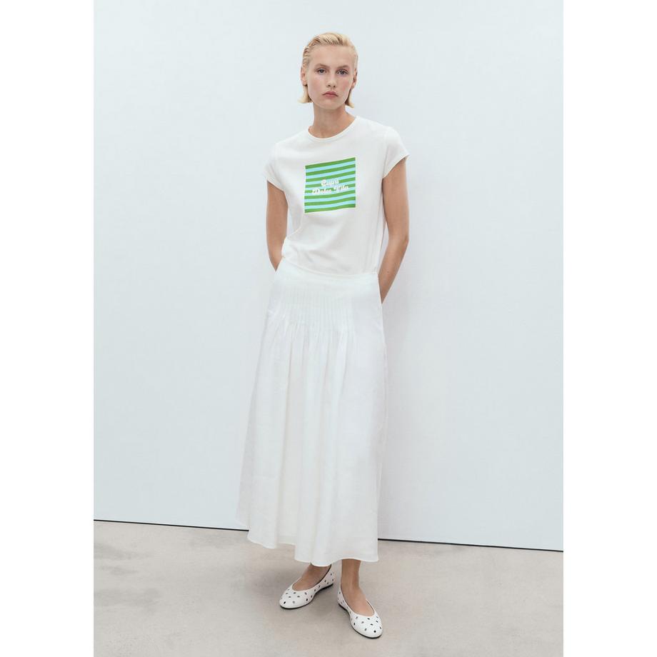 MANGO Illustra T-shirt con stampa grafica  