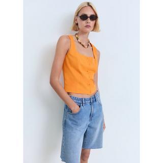 MANGO EVANS Top sans manches col rond  