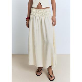 MANGO Perth Maxi Rock mit elastischem Bund  