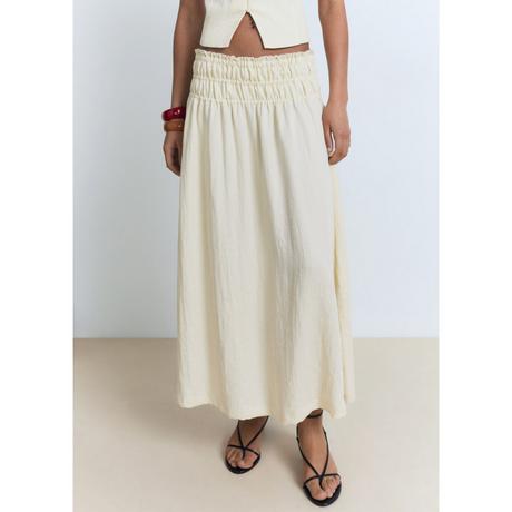 MANGO Perth Maxi Rock mit elastischem Bund  