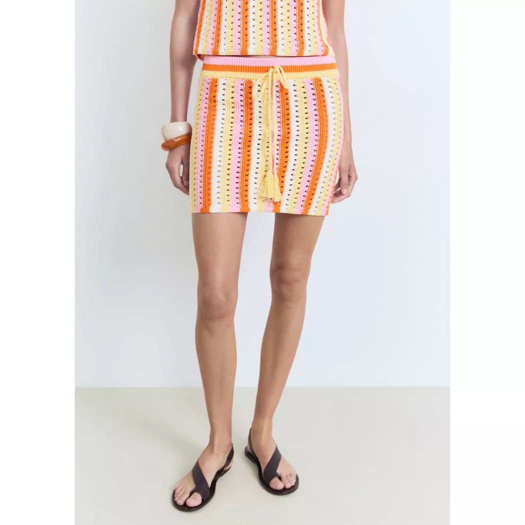Mango - Rock, für Damen, Pink, Größe XS