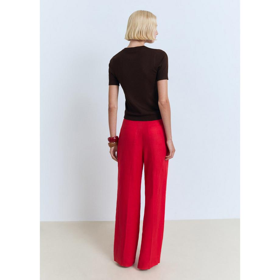 MANGO Basic Pull Manches Courtes  