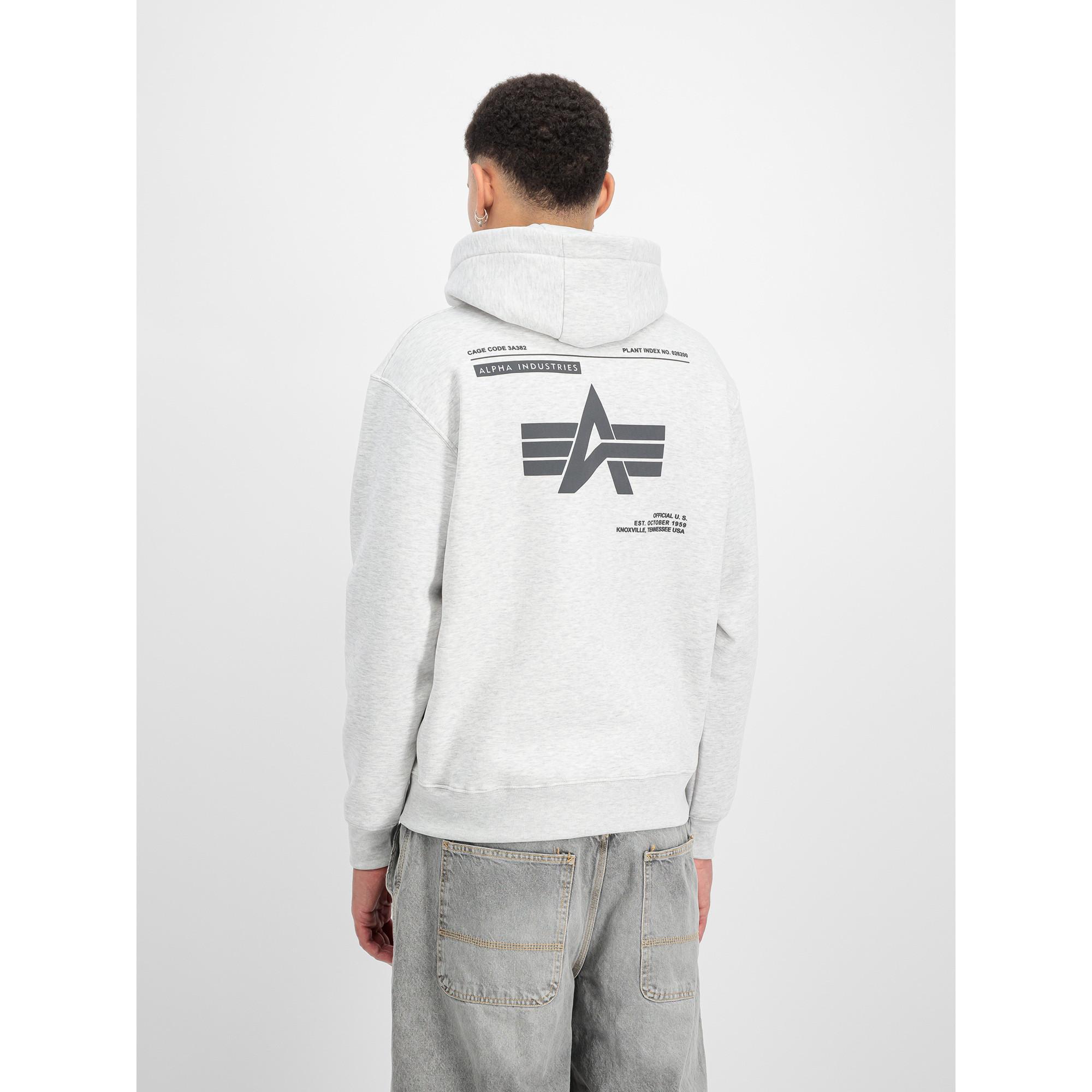 Alpha Industries Label BP Hoodie  