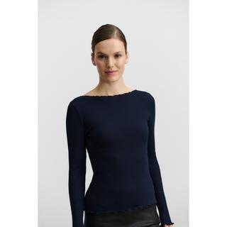 RM BY ROSEMUNDE RMWBalta T-shirt a maniche lunghe con bordi arricciati  