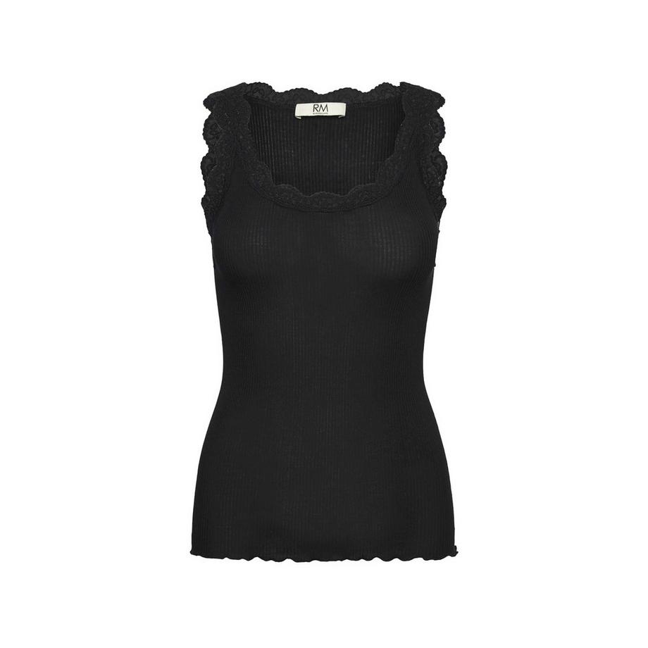 RM BY ROSEMUNDE Spitzenbesatz Ärmelloses Top  