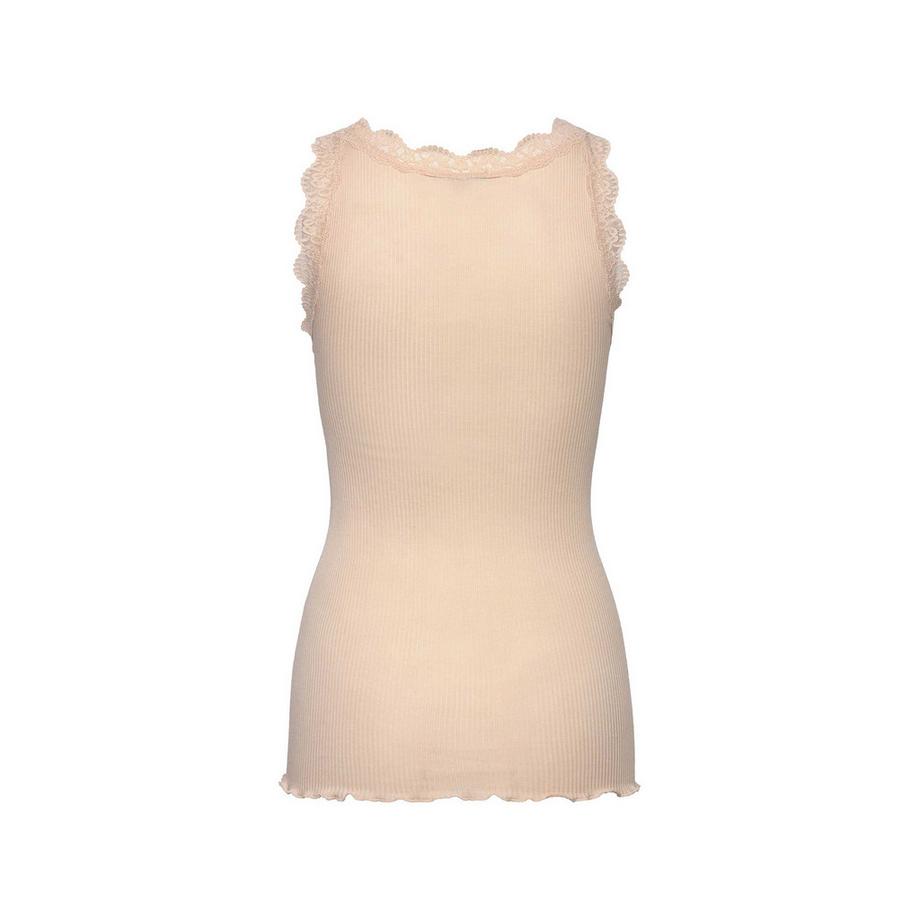 RM BY ROSEMUNDE Top Sans Manches Bordure Dentelle  