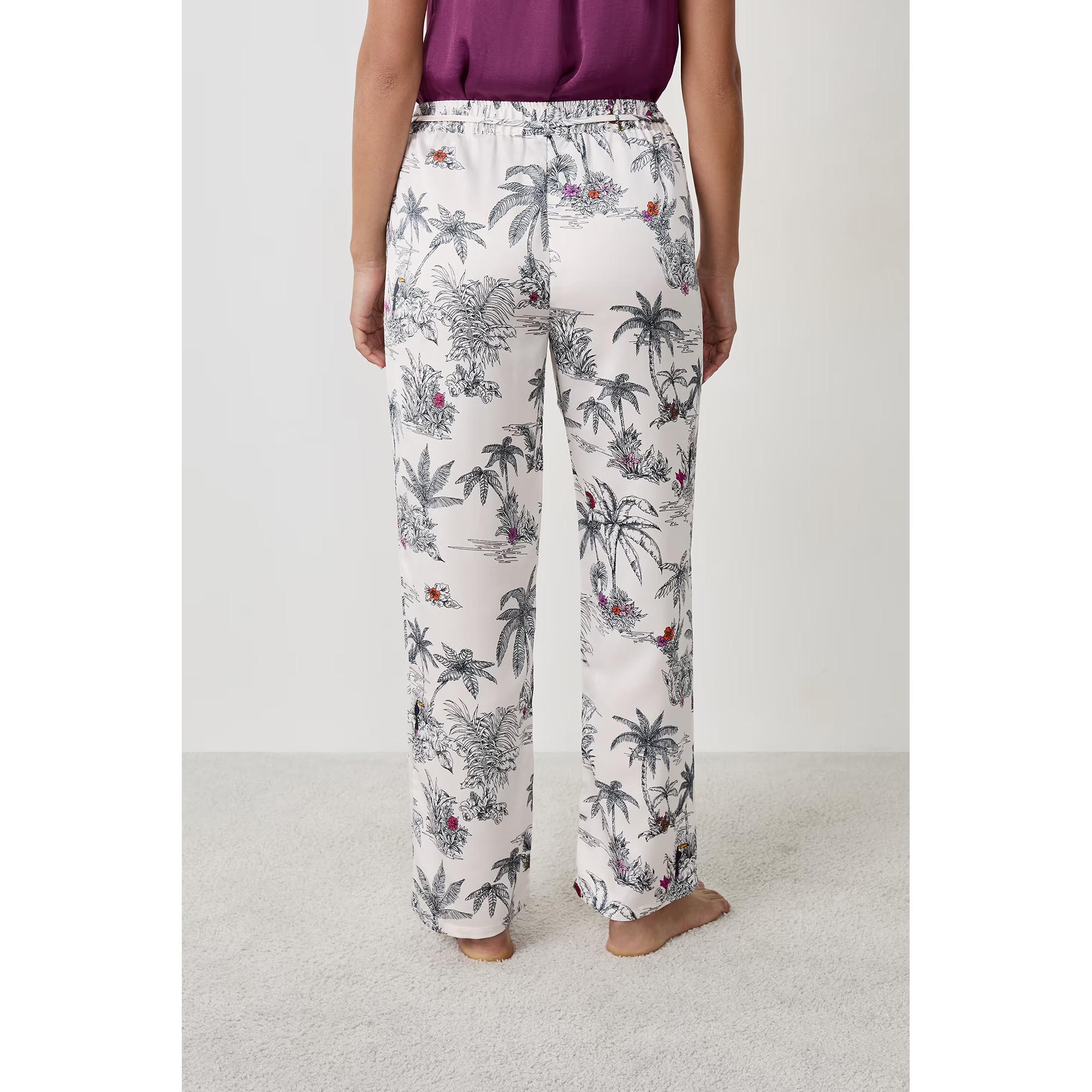 Etam Pantaloni pigiama stampa palme  