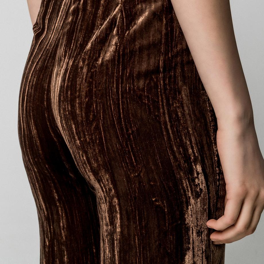 RINASCIMENTO Pantalon Velours Jambe Large  