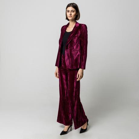 RINASCIMENTO Samt Flared Hose  