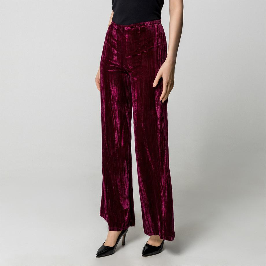 RINASCIMENTO Pantalon Flared en Velours  