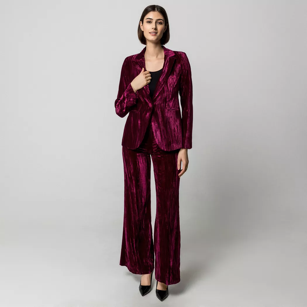 Rinascimento - Blazer, für Damen, Bordeaux, Größe XS