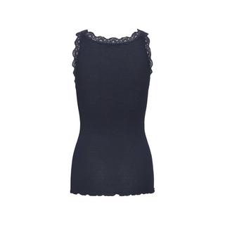 RM BY ROSEMUNDE Top a Costine con Bordo in Pizzo  