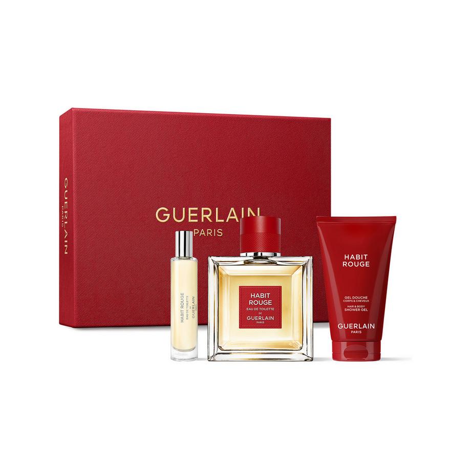 Guerlain Habit Rouge de Guerlain Paris - Eau de Toilette Gift Set  