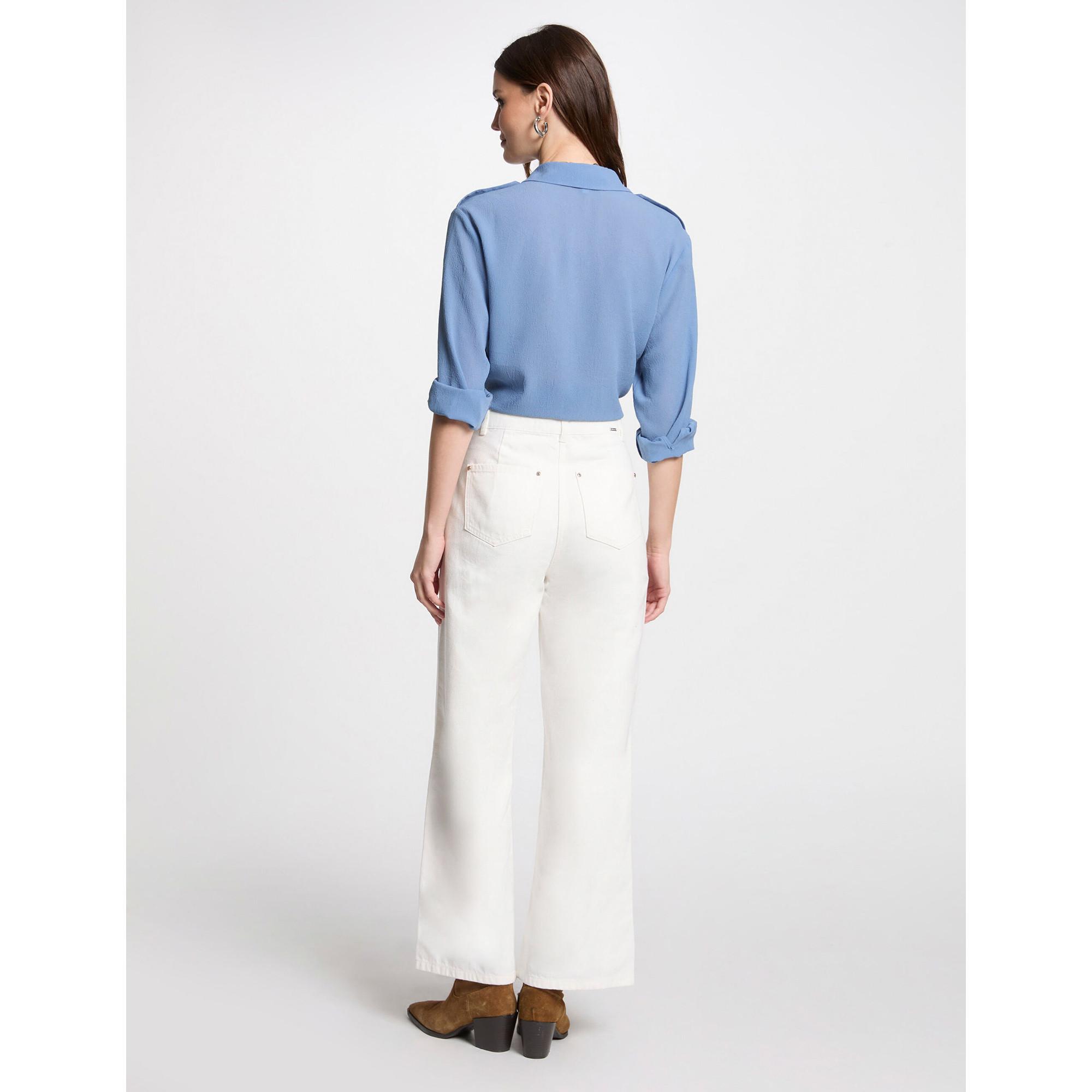 MORGAN Wide Leg High Waist Jeans  