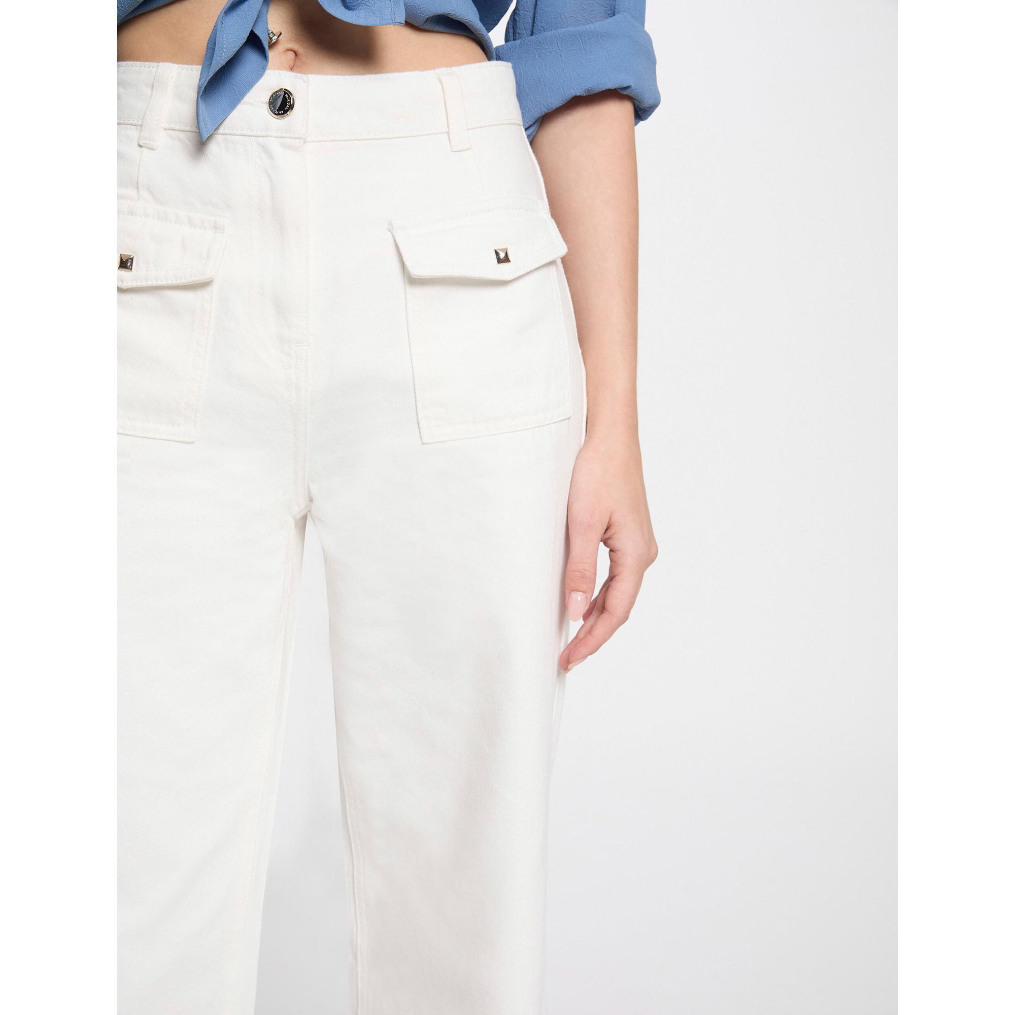 MORGAN Wide Leg High Waist Jeans  