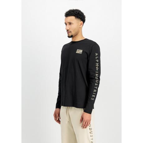 Alpha Industries Camo Sleeve Longsleeve  