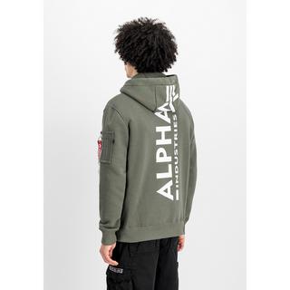 Alpha Industries Back Print Hoody Felpa  