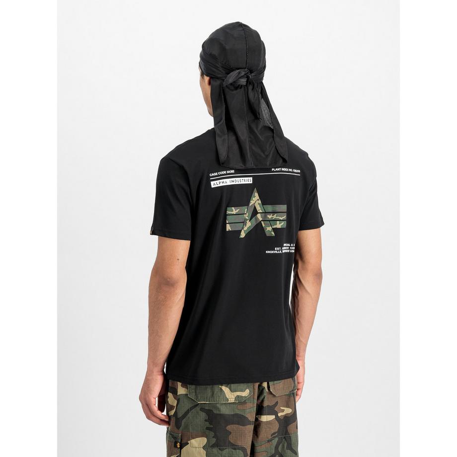 Alpha Industries Camo Label T BP V-Neck T-Shirt  