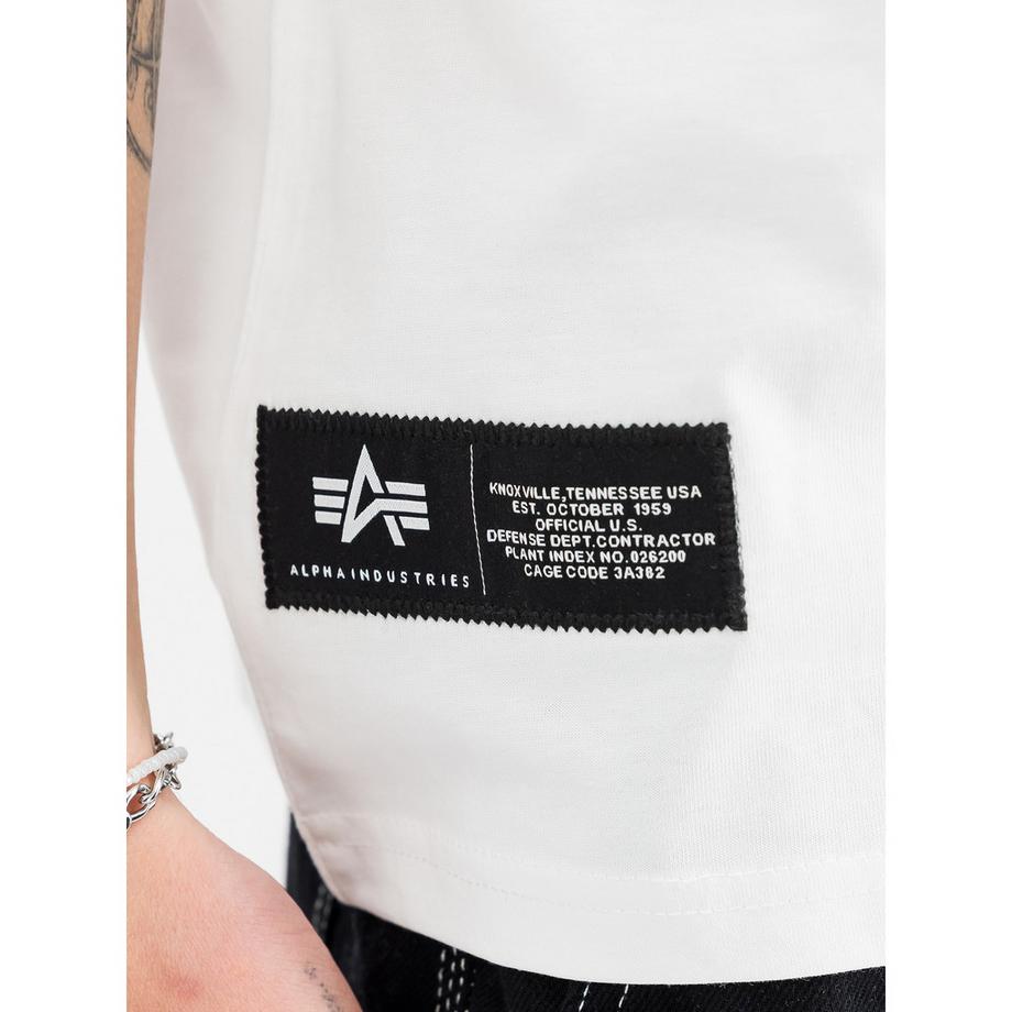 Alpha Industries Label T BP V-Neck T-Shirt  