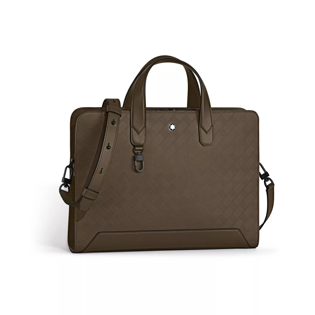 Montblanc - Dokumententasche, für Herren, Grau, Größe