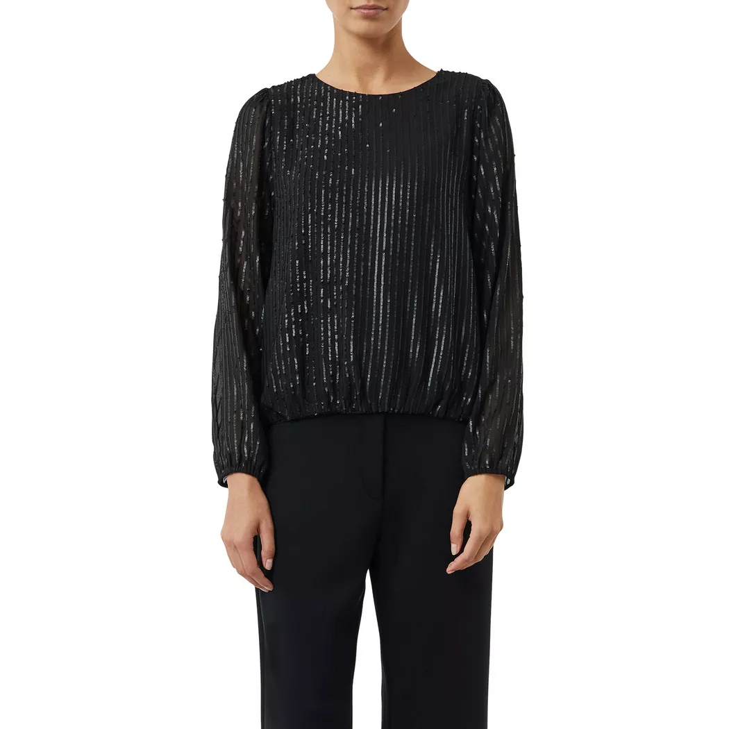 COMMA Blusenshirt  schwarz   42 damen