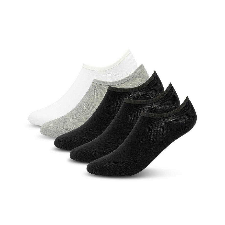 Manor Woman Invisible Socks 5 Pack  