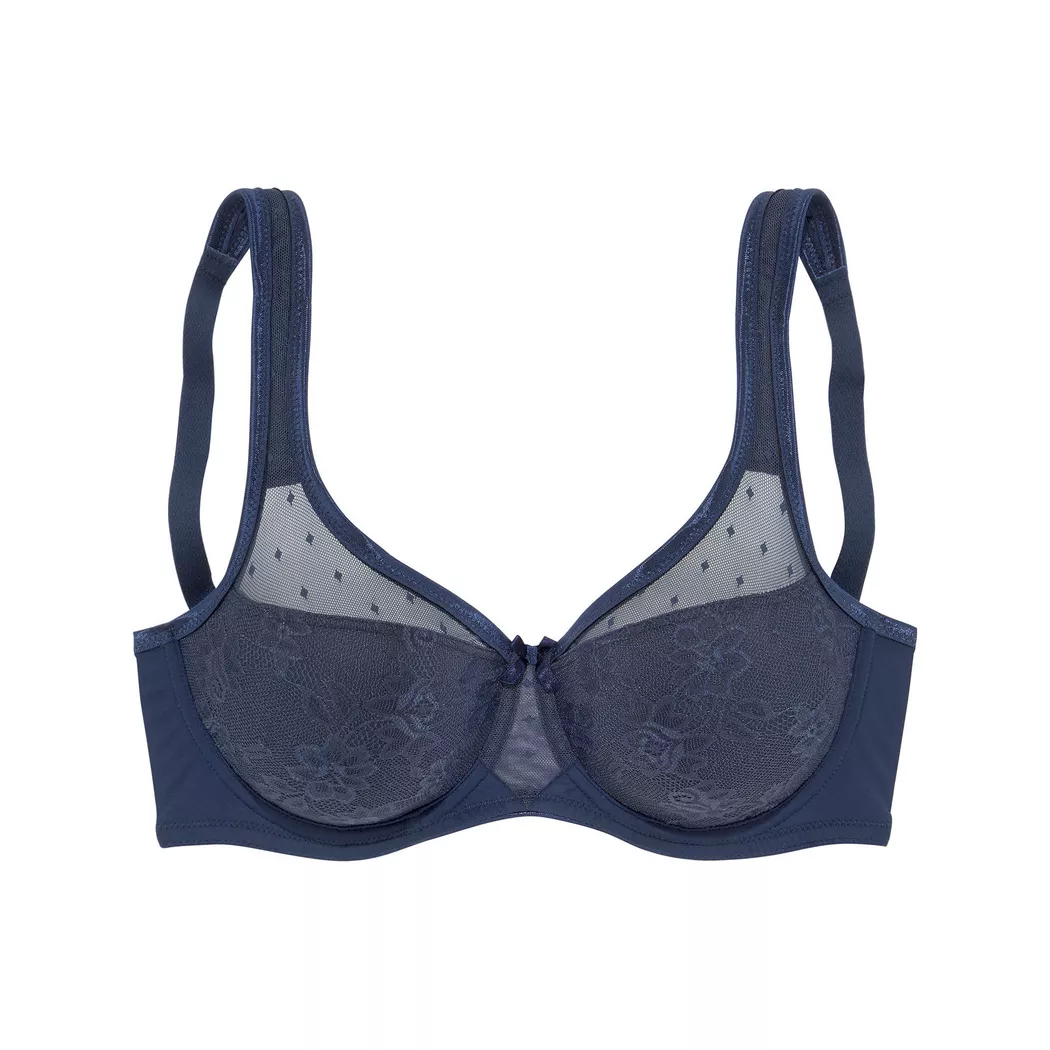 Lascana - Bh, für Damen, Königsblau, Größe 90C