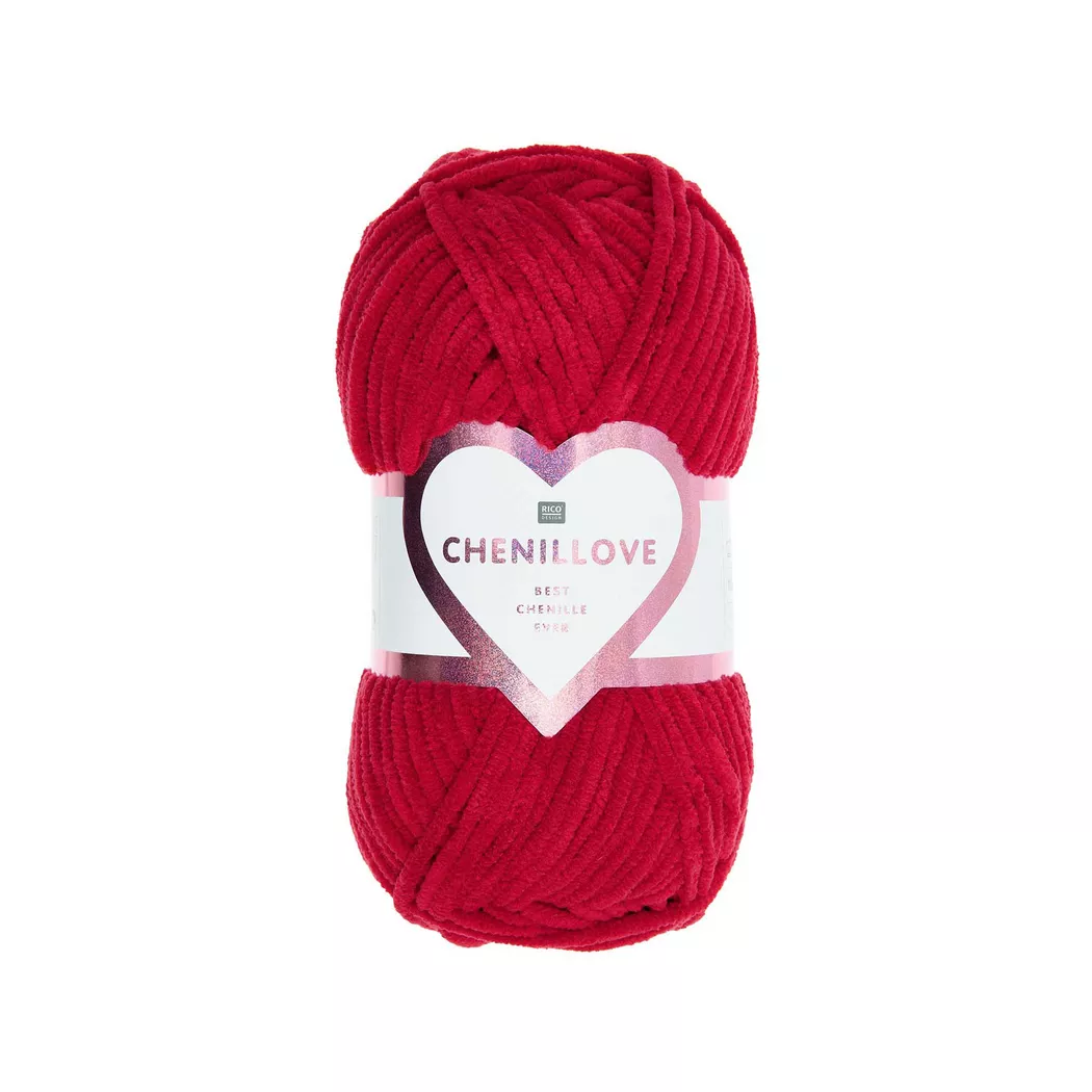 Rico Design Creative Chenillove Weinrot