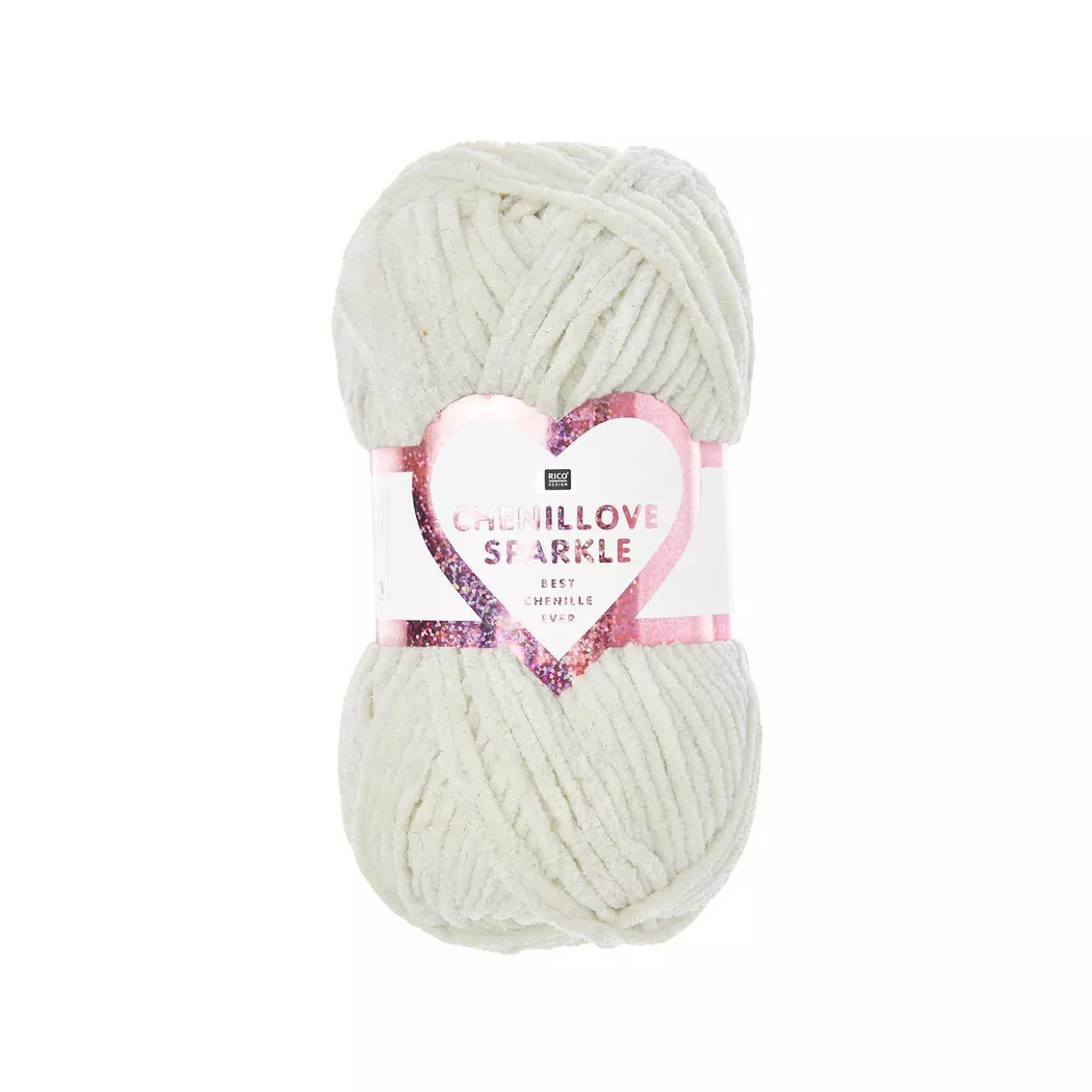 Rico Design Creative Chenillove Sparkle Creme