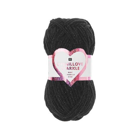RICO-Design Strickgarn Chenillove Sparkle 