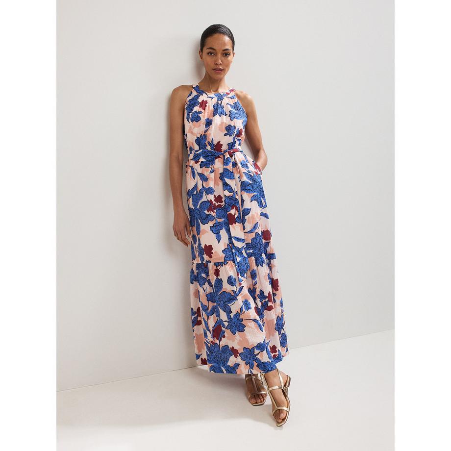 Phase Eight Halter Neck Blumen Maxi Kleid  