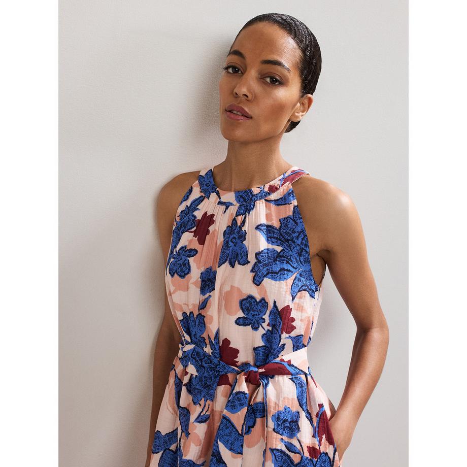 Phase Eight Halter Neck Blumen Maxi Kleid  
