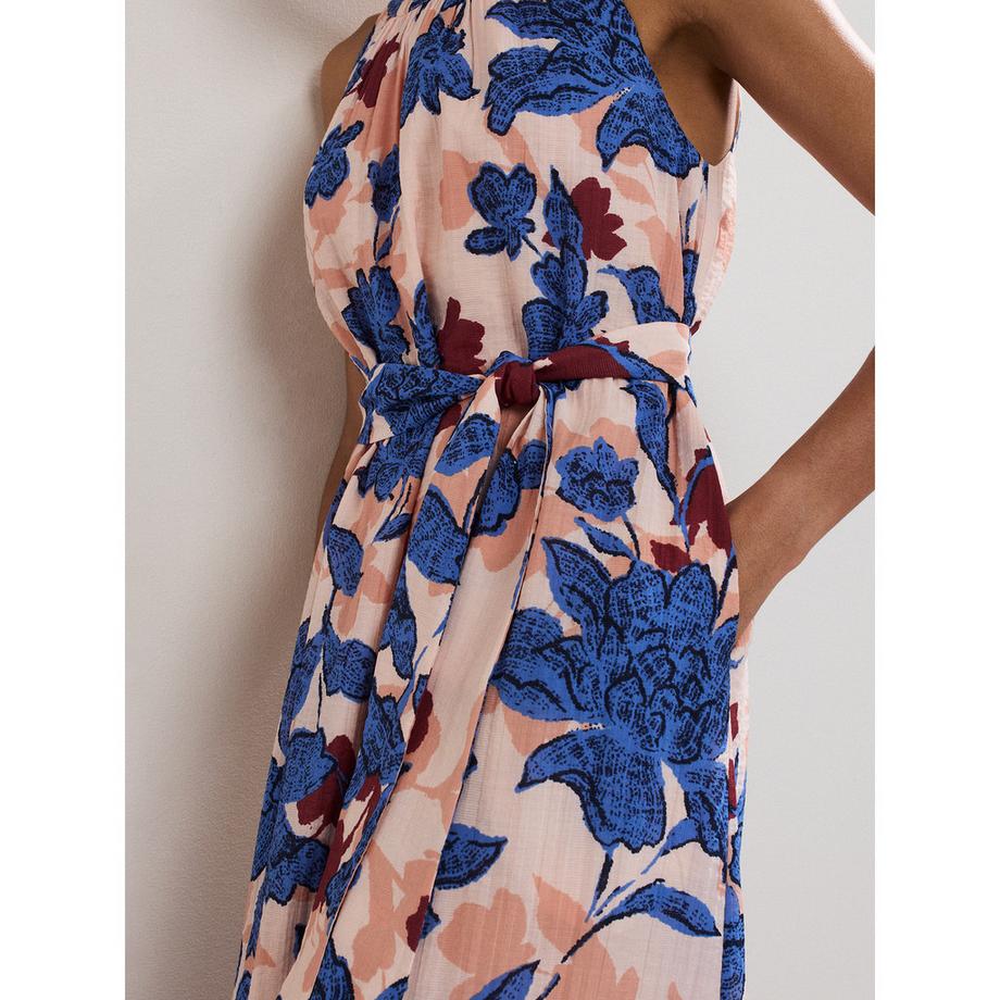 Phase Eight Halter Neck Blumen Maxi Kleid  