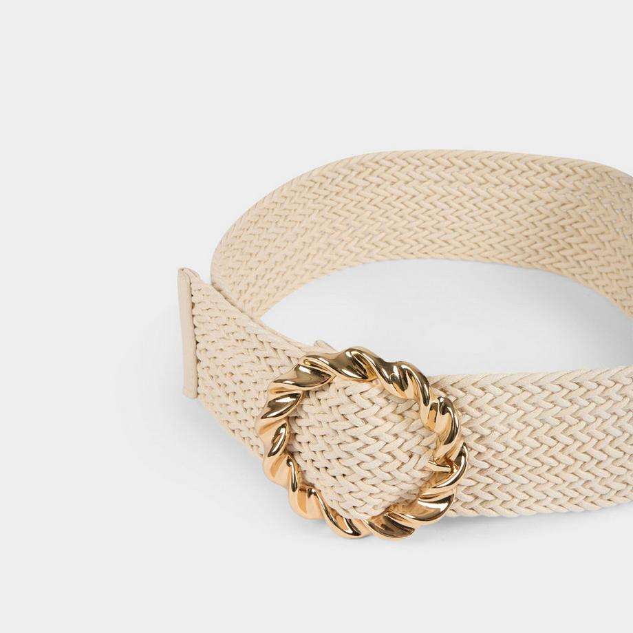 MORGAN Ceinture tressée à boucle ronde  