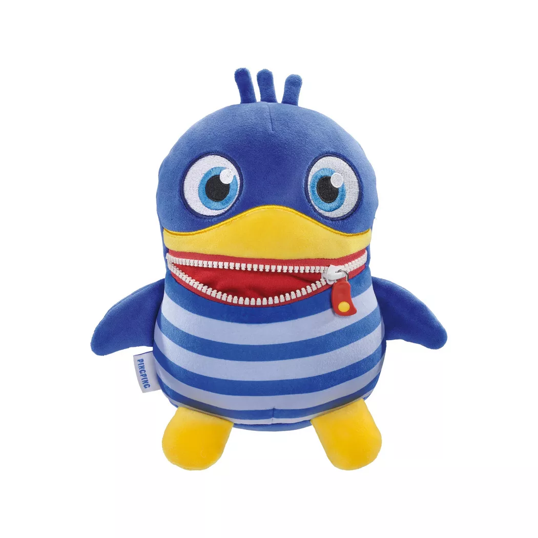 Schmidt - Sorgenfresser Squishy PingPing, 22cm, Blau