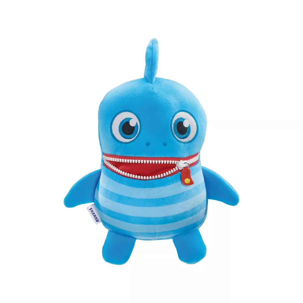 Schmidt Sorgenfresser Sharko Plush Toy Light Blue 25cm