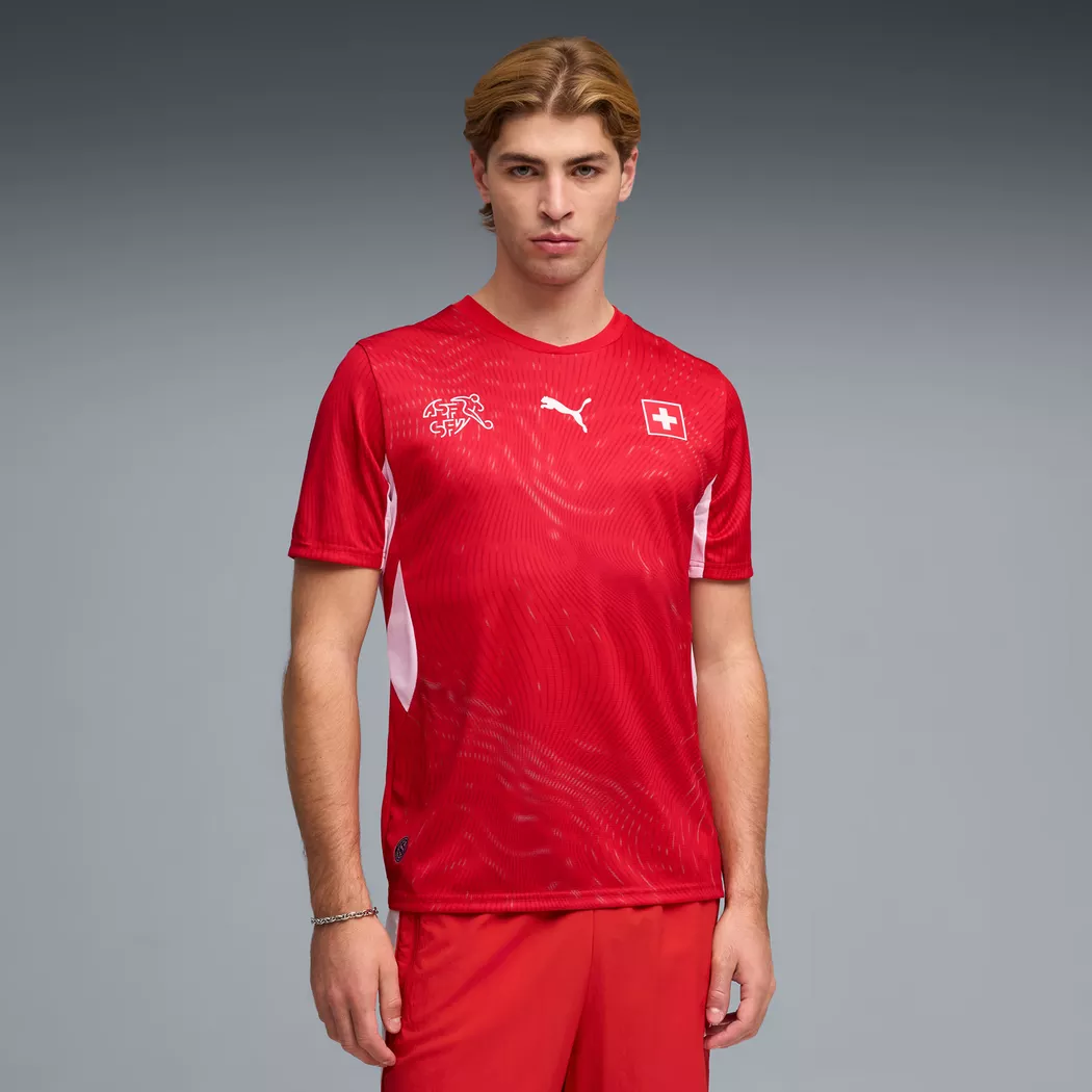 Puma - Fussball Trikot, Switzerland 26 Home Replica Men, XL, Rot