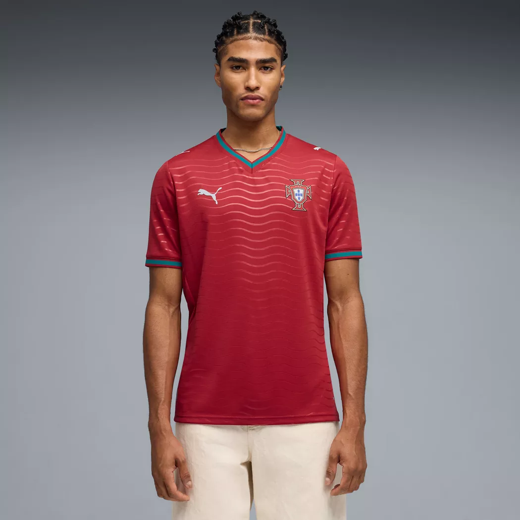 Puma Portugal 25/26 Replica Club Home Jersey Red/Green 2XL